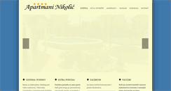 Desktop Screenshot of apartmani-nikolic.com